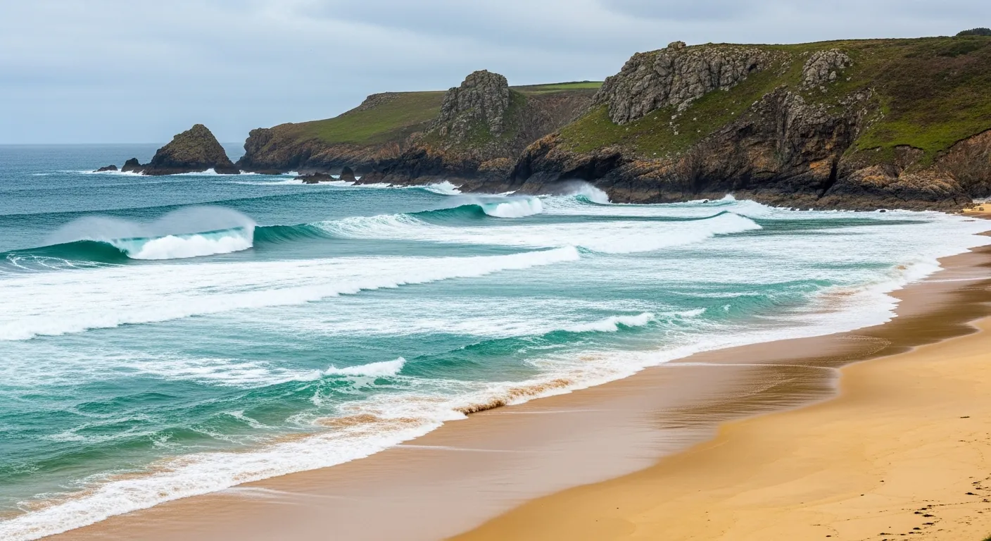 Baie des Trépassés Cap Sizun surf