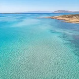 Flat-water lagoon in the Mediterranean for wing foiling