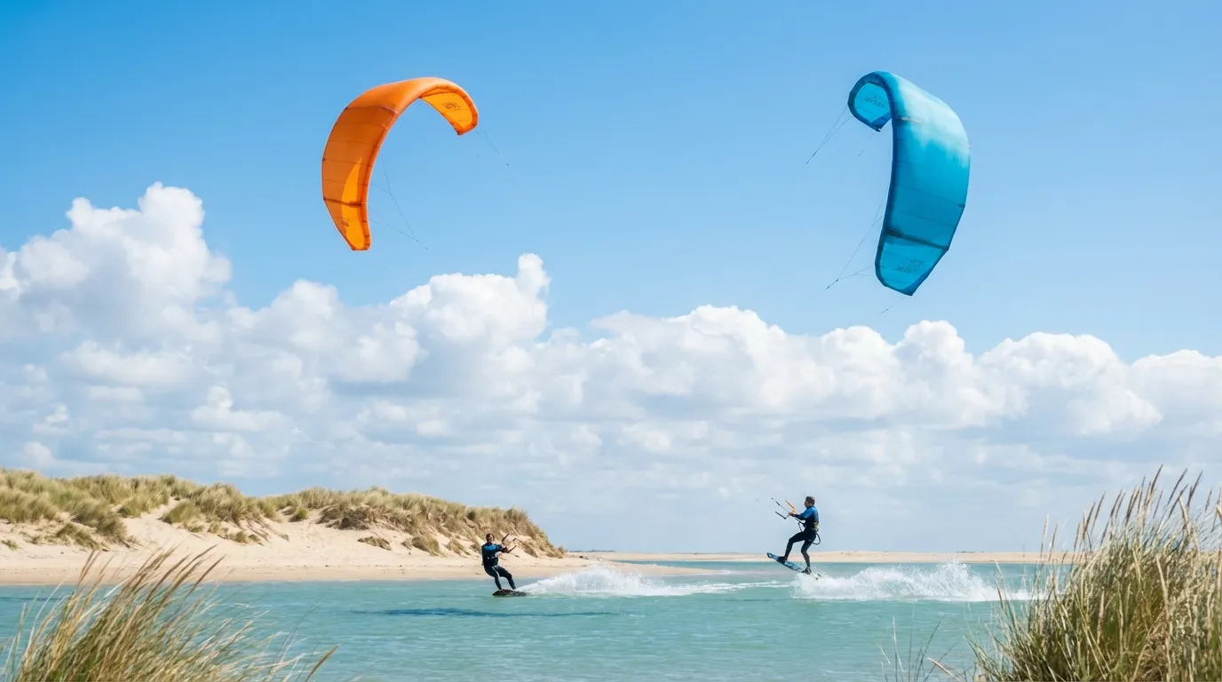 Kitesurfing: kite size calculator