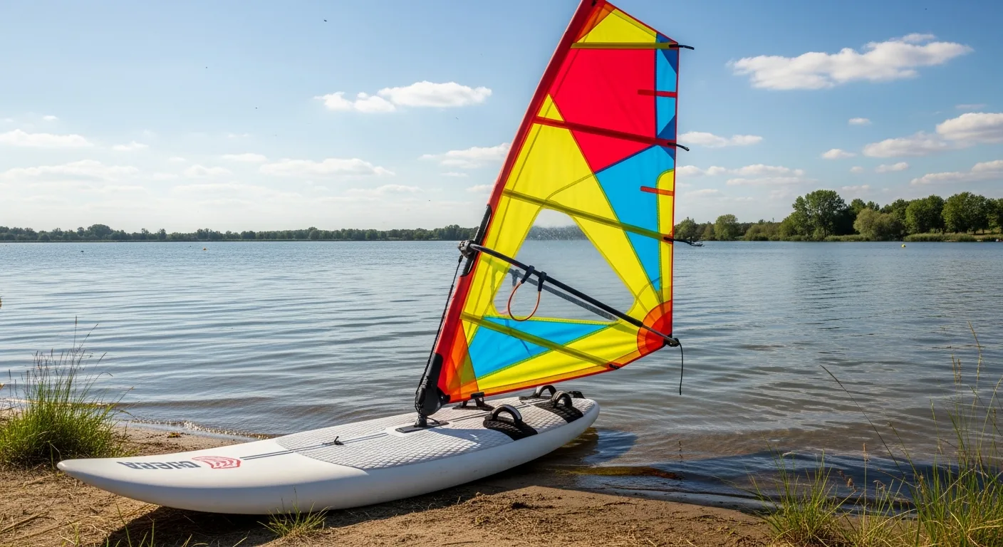 Iniciación al windsurf con material de aprendizaje