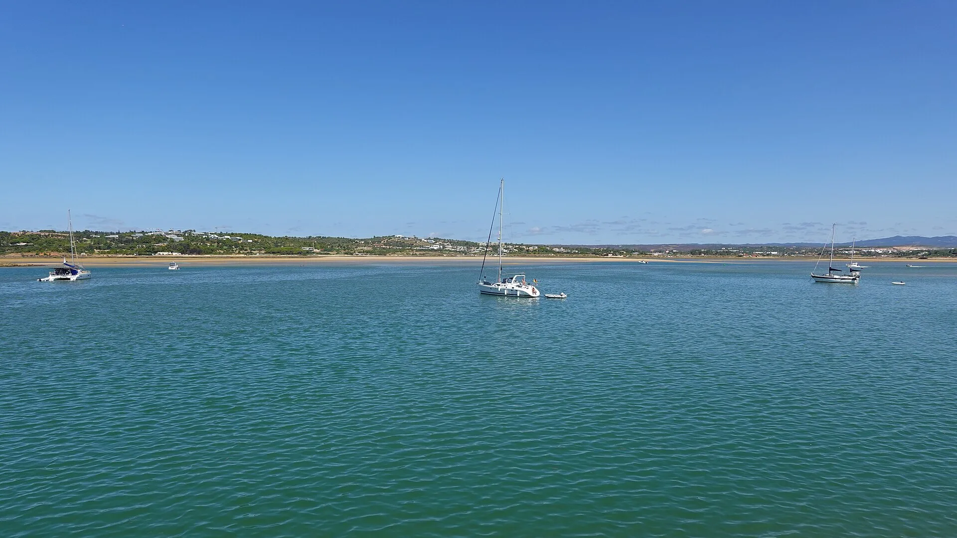 La Ria de Alvor, lagune abritée entre Lagos et Alvor, Algarve