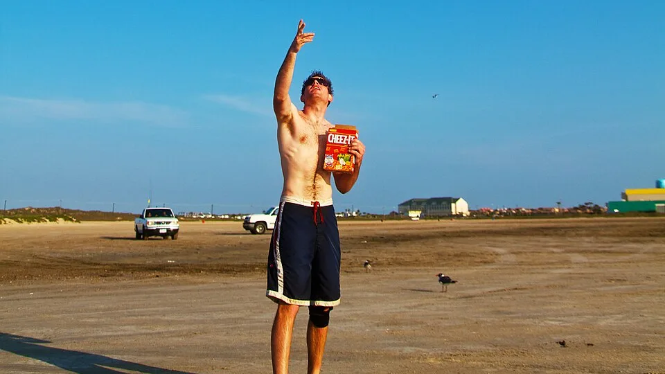 The beach at South Padre Island, Texas