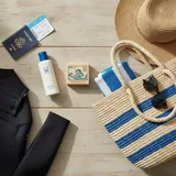 Watersports holiday package, passport and accessories